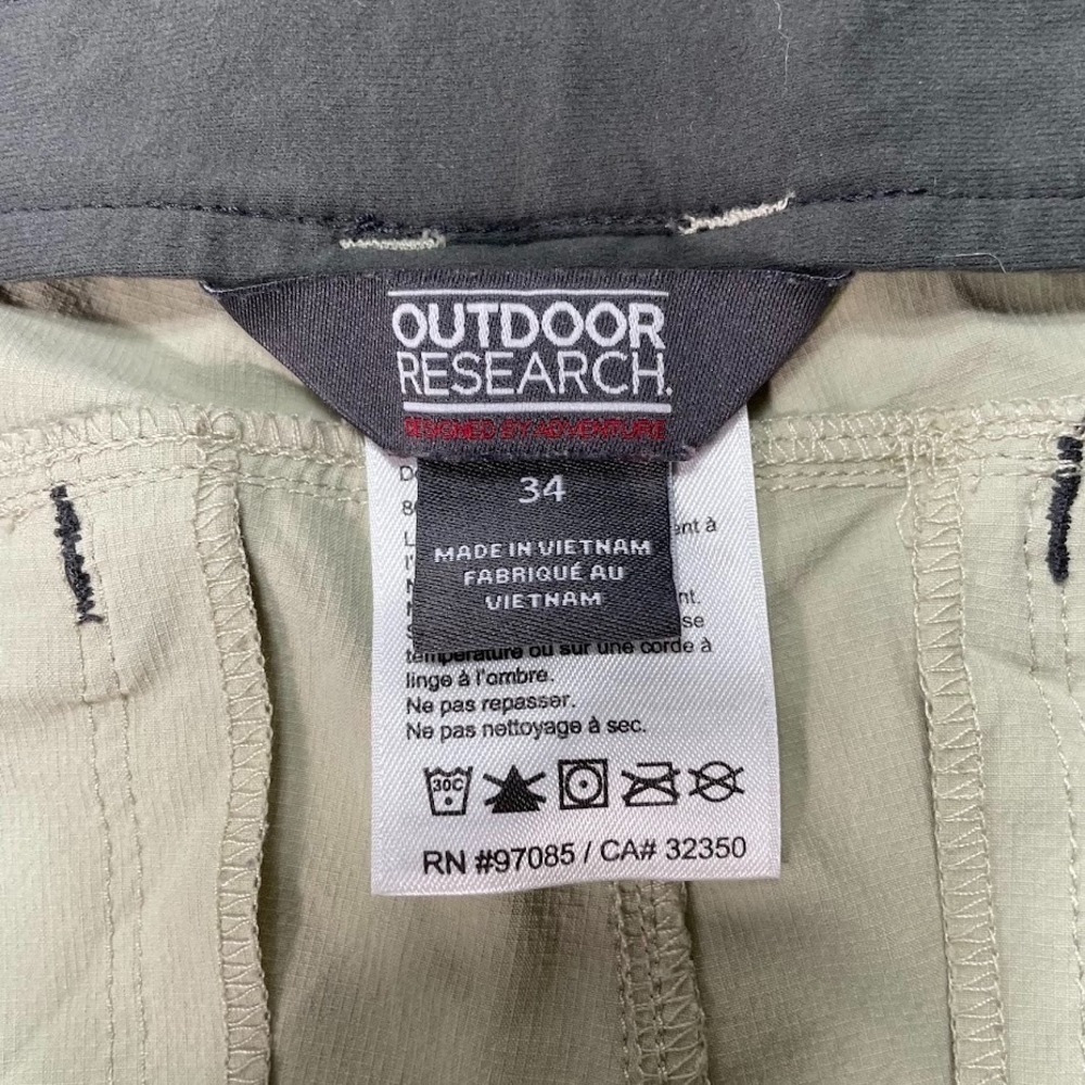 Outdoor Research Ferrosi Pants Mens 34 Fits 36x32 Beige Hiking Outdoor - Picture 3 of 10